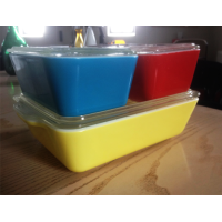 Pyrex glas koelkast bewaardozen